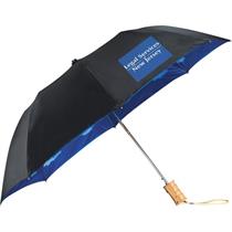 46&quot; Blue Skies Auto Open Folding Umbrella