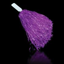 Purple 16&quot; Plastic Pom Pom