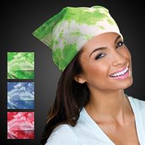 Tie Dyed Bandanas - 19&quot; - Assorted Colors
