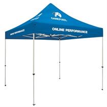 Standard 10&apos; Tent Kit (Full-Color Imprint, 7 Locations)