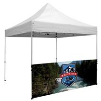 Standard 10&apos; Tent Half Wall Kit (Dye-Sublimated, 1-Sided)