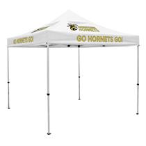 Deluxe 10&apos; Tent, Vented Canopy (Imprinted, 7 Locations)