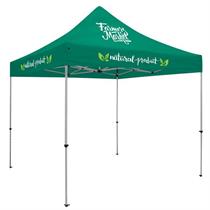 Deluxe 10&apos; Tent Kit (Full-Color Imprint, 3 Locations)