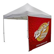 10&apos; Tent Full Wall (Dye Sublimated, Double-Sided)