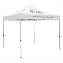 Premium 10&apos; Tent, Vented Canopy (Imprinted, 2 Locations)