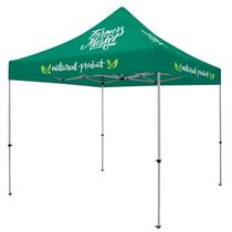 Deluxe 10&apos; Tent Kit (Full-Color Imprint, 8 Locations)