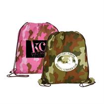 NW Camo Drawstring Backpack