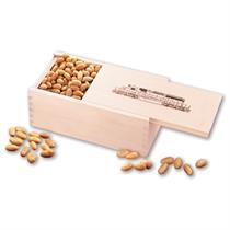 Choice Virginia Peanuts in Wooden Collector&apos;s Box
