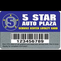 Deluxe Loyalty Card .030&quot; Silver