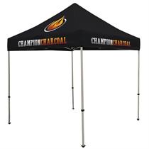 Deluxe 8&apos; Tent Kit (Full-Color Imprint, 3 Locations)