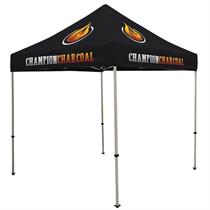 Deluxe 8&apos; Tent Kit (Full-Color Imprint, 4 Locations)