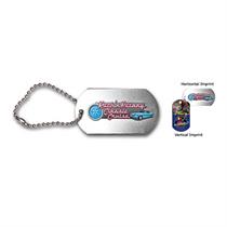 Dog tag , 4-1/2&quot; ball chain, FCD