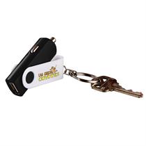 Key Chain USB Car Adaptor