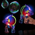 Super Duper LED Light Up Glow Bubble Gun
