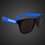 Neon Look Sunglasses with Blue Arms