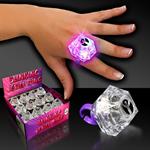 Lighted LED Glow Jewel Ring
