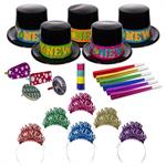 Merry Makers New Year&apos s Eve Party Kit for 50