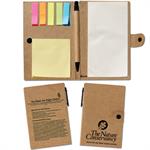 Recycled Jotter W/Post A Note &ampFlag Set