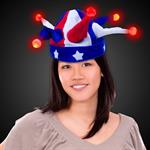 USA Jester LED Light Up Hat