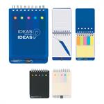 Spiral Jotter with Sticky Notes, Flags &ampPen