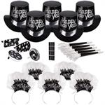 Grand Silver New Year&apos s Eve Party Kit for 50