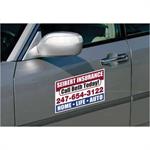 Car Sign Small Rectangle Magnet