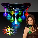 10 1/2 oz. Margarita Glass with Multi-Color LED Lights