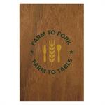 Wood Grain Flex Perfect Book™ - Jotter Pad