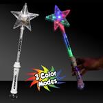 15&quotStar Wand w/ Multi-Colored LED Lights