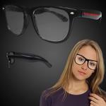 Black Frame 50&apos s Costume Eyeglasses
