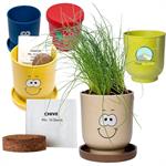 Goofy Group™ Grow Pot Eco-Planter with Chive Seeds