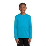 Sport-Tek Youth Long Sleeve PosiCharge Competitor Tee.