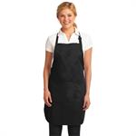 Port Authority Easy Care Full-Length Apron with Stain Rel...