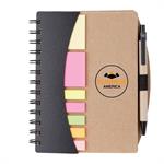 Broome Mini Journal with Pen, Flags &ampSticky Notes