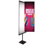 Everyday 24&quotSnap Rail Banner Display Replacement Banner