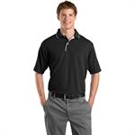Sport-Tek Dri-Mesh Polo with Tipped Collar and Piping.