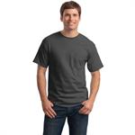 Hanes - Tagless 100% Cotton T-Shirt with Pocket.