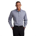 Port Authority Tall Tattersall Easy Care Shirt.