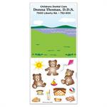 Peel N Play Sticker Sheet w/ Repositionable Bear Picnic