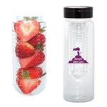 500 ML. (17 OZ.) WATER BOTTLE WITH FRUIT INFUSER
