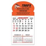 Stick It Decal Calendar Pads - Oval w/ Bottom Strip
