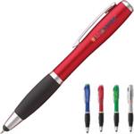 Curvaceous Stylus Ballpoint With Light Pen