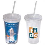500 ML. (17 OZ.) DOUBLE WALL REMOVABLE TUMBLER