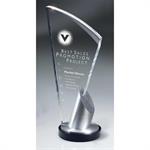 Spotlight Award with Aluminum and Black Lucite Base