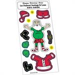 Peel N Play Christmas Sticker Sheet (Santa Claus &ampClothing)