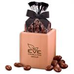 Hardwood Pen &ampPencil Cup with Milk Chocolate Almonds