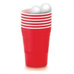 Party Pong Kit - 16 oz Plastic Party cups &ampping pong balls