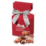 English Butter Toffee in Red Gift Box
