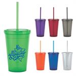 16 ozTumbler with Straw