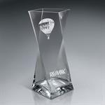 Unique Glass Award Vase